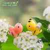 Terrario de musgo transfronterizo, diseño creativo y lindo de abeja, accesorios de decoración DIY de paisajismo de jardinería, figuras en miniatura