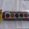 Procesamiento y Personalización de 6 Colores 2.8cm Pintura Artística para Estudiantes para Practicar Pintura Acuarela Empaque de Caja Cuadrada Pequeña Pintura Acuarela