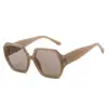2026 Nuevas Gafas de Sol Poligonales de Moda Transfronterizas Estilo Europeo y Americano Personalidad Ins Marco Grande Cuadradas Retro Gafas de Sol de Exportación