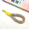 Cordón de Felpa Colorido de Dopamina para Teléfono Móvil Cordón Portátil de Felpa Anti-Pérdida Corto para Muñeca Llavero Joyería