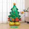 Decoración de globo de árbol de Navidad inflable tridimensional para Navidad, sala de estar, jardín de infantes, centro comercial, escena de ventana, diseño de ambiente