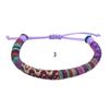 Pulseras Tejidas a Mano de Estilo Étnico Bohemio Más Vendidas Transfronterizas para Adolescentes, Joyería de Pulseras de Amistad de Surf Coloridas