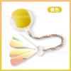 Pelota Automática para Gatos Resistente a Mordeduras Transfronteriza Juguete para Gatos Pelota Artefacto para el Autoplacer y Alivio del Aburrimiento con Cuerda Suministros para Mascotas Pelota Saltarina