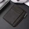 Porta-Cartões One-Piece Masculino Ultrafino Porta-Moedas Porta-Cartões Bolsa para Cartão de Identidade Compartimento para Cartões Cartão Bancário Carteira de Motorista Fabricante Transfronteiriço