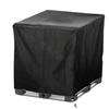 Capa à prova de poeira e à prova d'água para tanque de água externo Amazon, capa para tambor IBC de tonelada 1000L, capa de tambor com isolamento térmico de tecido Oxford