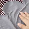 Delantal de Cocina Impermeable y a Prueba de Aceite para el Hogar con Rayas Limpiables con la Mano, Delantal de Tela Oxford con Cuello Halter para Mujer