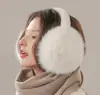 Protectores de Orejas de Invierno para Mujer Calentadores de Orejas de Invierno para Mujer Moda Ciclismo Antihielo Hombres Esquí Calentador de Orejas Bolsa para Orejas Cubierta de Orejas de Felpa