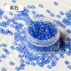 Super-Excelente 4 mm Alta Retención de Color Transparente Vidrio Cuentas de Arroz Hecho a Mano DIY Pulsera de Cuentas Hecha a Mano Collar Pendientes Accesorios de Joyería