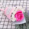 Flor de rosa individual flor de jabón productos de regalo para el Día de la Madre con pequeños regalos pequeño ramo venta al por mayor directa de fábrica