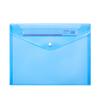 Bolsa de archivo Tranbo/A4 estándar completa, transparente, creativa, para almacenamiento, clasificación de temas, para asistente de oficina, color claro, a la moda