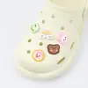 Série de Animais Pequenos Cola Macia Patch DIY Acessórios de Resina Capa de Celular Furo Fivela de Sapato Adesivo Estéreo para Copo de Água Adesivo 3D