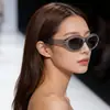 Gafas de Sol Ovaladas de Nuevo Estilo para Mujer, Gafas de Sol de Alta Gama de Moda Coreana Trendy para Hombre, Gafas con Protección UV de Alto Valor