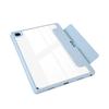 Para Samsung Tab A7 Lite capa plana com compartimento de caneta dividido em acrílico S6 Lite capa flip de couro dividido