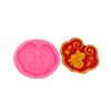 Molde de silicona para hornear pastel Fusuo estilo chino con palabras de la suerte, palabras de la suerte, palabras Wangyi, plato de chocolate de la buena fortuna