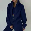 Ropa de mujer europea y americana 2026, nuevo conjunto deportivo de otoño, sudadera de moda cómoda y casual y conjunto de pantalones de pierna ancha