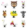 Venta Caliente Lindo Animal Jardín Hebilla para Zapato Accesorios de Decoración en stock Gatito de Dibujos Animados 3D Estéreo Zapatos con Agujeros Flor Accesorios para Zapatos