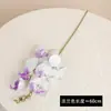 Buquê de flor de orquídea borboleta artificial com sete cabeças, impresso em 3D, com aparência de filme, para decoração de cenários, decoração de hotéis e como elemento decorativo para orquídeas dançantes