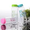 Minha Garrafa 500ml Copo de Plástico Presente Copo de Água Pode Ser Personalizado com Logo, Copo Esportivo Estilo Coreano Criativo e de Alta Aparência em Estoque