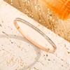Pulseira de Aço Titânio Sensação de Alto Nível Nicho Estrelas por Todo o Céu Não Caem com Diamante Exquisita e Generosa Estilo Ins Pulseira de Diamantes Completa