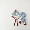 Gorro Infantil A prueba de Viento Engrosado Protección para Orejas Otoño e Invierno Conjunto de Dos Piezas Bufanda para Cuello de Bebé Niño Gorro de Lana Resistente al Frío para Niño