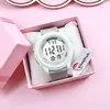 Reloj Electrónico Redondo de Color Macarrón Más Vendido Transfronterizo, Estilo Juvenil Resistente al Agua Luminoso Multifuncional para Estudiantes