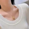 Collar de Calabaza Hueca Completamente Diamantado de Plata de Ley S925 de Alta Resistencia, Cadena Ligera de Lujo para Clavícula para Mujeres, Nuevo Estilo Chino, Nicho y Exquisito