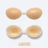 Almofadas de Silicone para Seios Invisíveis para Vestidos de Noiva, Push-Up para Seios Pequenos, Adequado para Seios Pequenos e Grandes, Almofadas de Sutiã à Prova d'Água e Suor