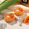 Postre de alta gama juego de comida adornos para pastel calcomanía de refrigerador DIY accesorios para casa de muñecas accesorios para tienda de postres