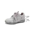 Sapatos de Treino Alemães com Solado Grosso Aumentador de Altura de 6cm para Mulheres, Novo Modelo Outono 2026, Tênis Esportivos Casuais Leves Respiráveis de Malha, Tênis Gump