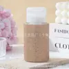 Botella de Prensa de 200 ml Nueva Totalmente Cubierta de Diamantes, Botella de Prensa de Agua Desmaquillante, Envase de Agua de Maquillaje, Botella Vacía, Botella Portátil para Viaje