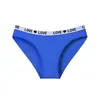 Fábrica de Origem Personalizado Roupa Íntima Feminina 100% Algodão Cintura Baixa, Design Sexy de Coração com Letras, Cueca Boxer Esportiva Sem Costura