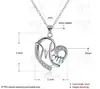 Colar Europeu e Americano Transfronteiriço Atacado Colar Coração de Mãe Desejo Choker Cravejado de Diamantes Mais Vendido