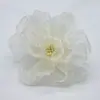 45/90mm Hilo de Seda Flor Accesorios Malla Hilo Borde Quemado Flor Accesorios Flor de Tela Hecho a Mano DIY Accesorios para Tocados