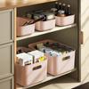Caja de almacenamiento para artículos diversos, cesta organizadora de plástico para escritorio, cosméticos, juguetes, para el hogar, para la cocina