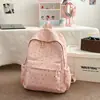 Mochila de Viaje Versátil Estilo Japonés con Lunares, Mochila Pequeña Ligera de Alta Apariencia para Estudiantes Mujeres, Adecuada para Viajes de Estudio