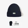 Touca de Inverno Masculina Tricotada Proteção de Orelha À Prova de Vento Lã À Prova de Frio Headwear Máscara Quente Touca Fria Touca de Duplo Propósito