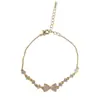 Lujo Ligero Estilo Francés, Versátil y Suave, Pulsera de Concha con Lazo y Circonita, Exquisita, Moderna, Sencilla, de Alta Gama, Joyería Súper Brillante