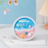 Pegamento crema para pintura de escena 3D para niños, pintura hecha a mano DIY, pintura oceánica, pintura de escena de micropaísaje, paquete de materiales de juguete educativo