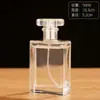 Botella de Perfume Cuadrada de Vidrio al por Mayor para Fabricante con Tapa de Rosca 30ml 50ml Botella Pulverizadora de Perfume Botella de Vidrio Transparente Negra