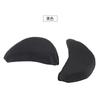 Tapón para pie talla ajustable pie hacia adelante resistente al desgaste Zapatos de punta redonda tacones altos para mujer esponja grande almohadilla delantera