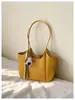 Bolso de hombro versátil nuevo de gran capacidad 2026, tejido, bolso madre-hija para mujer, adecuado para la costa, la playa y como bolso de mano para el día a día