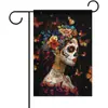 Nuevas Banderas de Jardín de Halloween Más Vendidas de Amazon, Ambiente Festivo, Decoraciones para el Patio, Venta Directa de Fábrica Personalizada