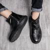 Zapatos de Hombre Talla 48 Slip-on 2023 Otoño e Invierno Nuevos Casual Outdoor Botines Martins de Caña Alta Talla Grande para Hombre