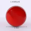 Adornos de Bola de Cristal Roja Estilo Chino, Cuentas de Vidrio de la Fortuna, Accesorios de Decoración para el Hogar, Manualidades, Regalos