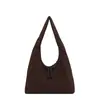 2026 Bolso Cruzado Plegado para Mujer Primavera/Verano Nuevo Estilo Coreano Simple Gran Capacidad Lona Bolso de Mano para Viajes