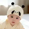 Touca para Bebê de 6 a 12 Meses, Estilo Fino para Primavera e Outono, Bonita e Adorável, Algodão Puro, Estilosa para Passeios