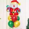 Globos flotantes para mesa de Navidad Decoración ambiente navideño Decoración aula de jardín de niños Diseño de escena Accesorios para fiesta centro comercial
