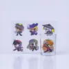 Adesivos de Rótulo Impermeáveis Criativos DIY para Diários, Feitos Sob Medida com Seu Próprio Design, Adesivos Transparentes de Desenho Animado Anime Recortados