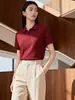 Camisa Polo de Manga Corta con Cuello de Doble Capa Acanalado Grueso Sorona de 260g, 40 Piezas, Ropa de Trabajo Bordada
