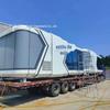 Cápsula espacial de estrutura leve de aço B&B cabine inteligente ponto turístico resort quarto estrelado móvel ao ar livre novo quarto integrado